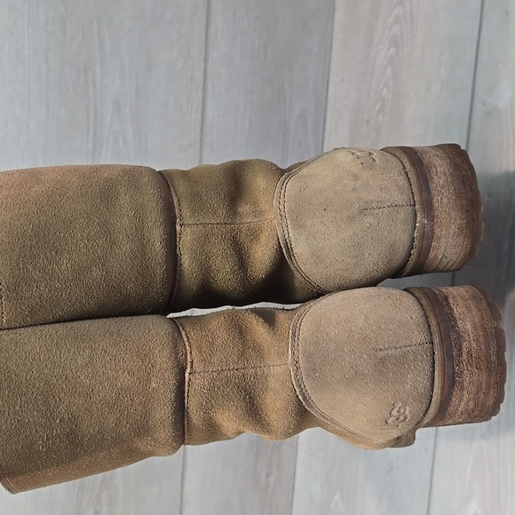 UGG Australia Women's Lace-Up Tan Military Style Boots Shoes Sz 7 - Picture 6 of 14